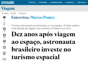 primeiro turista espacial brasileiro